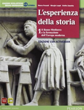 esperienza della storia 1 +dvd storia triennio licei