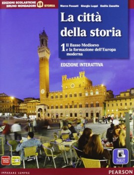 citta della storia 1 +web storia trien. = 9788842435556 e 9788842418078