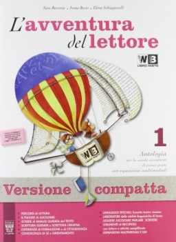 avventura del lettore 1 +quad.comp. +eb italiano, antologia media