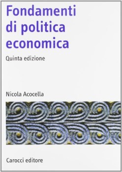 fondamenti di politica economica 5ediz