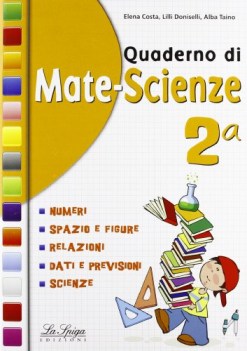 quaderno di mate scienze 2