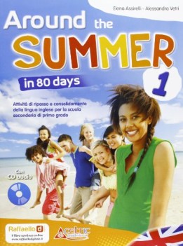 around the summer in 80 days 1 +cd libri vacanze