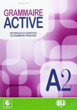 grammaire active a2 +cd francese, grammatica