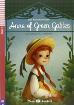 anne of green gables +cd inglese, antol.e lett.