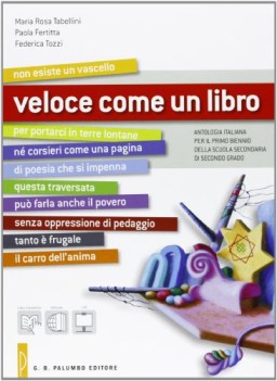 veloce come un libro +prove +interattivo italiano, gramm. sup.