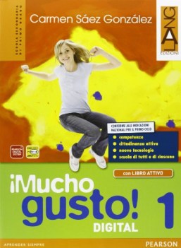 mucho gusto! 1 +activebook spagnolo, grammatiche