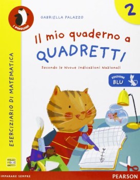 mio quaderno a quadretti ed.blu 2 libri vacanze