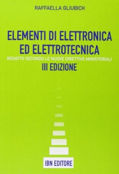 elementi di elettrotecnica e/elettronica materie tecn. iti, n, ipi