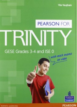 pearson for trinity 3-4 inglese, grammatica