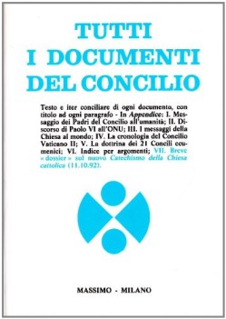 tutti i documenti del concilio