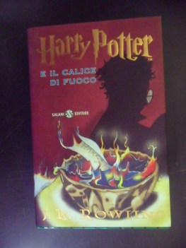 Harry potter e il calice di fuoco 4 COPERTINA RIGIDA