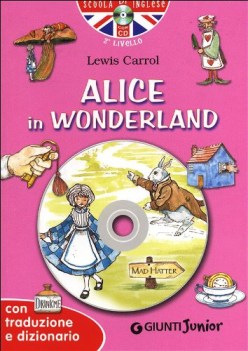 alice in wonderland +cd 2liv. x elem.