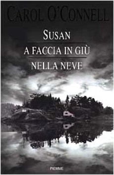 susan a faccia in giu nella neve