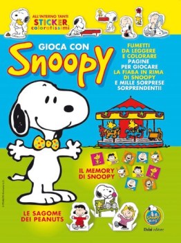 gioca con snoopy con sticker