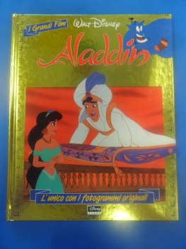 aladdin grandi film disney cartonato