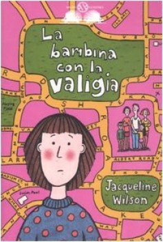 bambina con la valigia