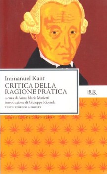 critica della ragion pratica (bilingue)