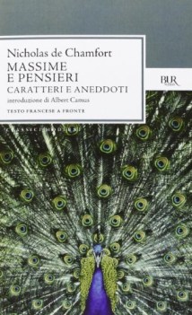 massime e pensieri (TF francese) caratteri e aneddoti