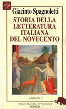 storia della letteratura italiana del novecento