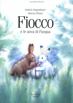 fiocco e le uova di pasqua