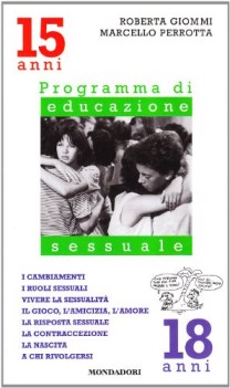 programma di educaz.sessuale 15-18 anni