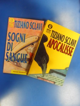 Lotto due volumi Sclavi. Apocalisse - Sogni di sangue. Mondadori Oscar 1993