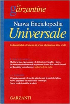 enciclopedia garzanti universale FC