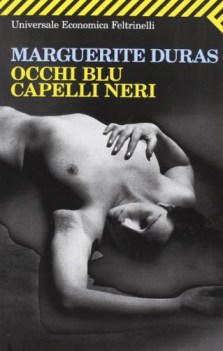 occhi blu capelli neri