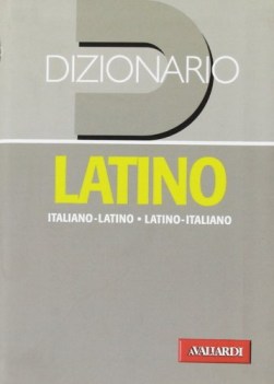 dizionario latino tascabile