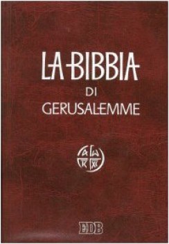 bibbia di gerusalemme fc (ril plastica)