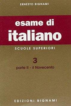 esame di italiano 3.2 novecento