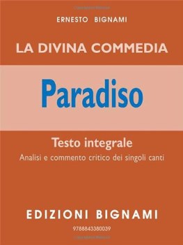 paradiso schemi analisi commento (integrale)