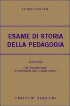 esame di storia della pedagogia 1