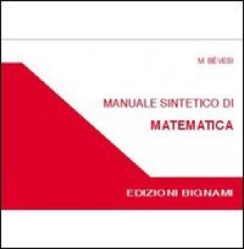 manuale sintetico di matematica