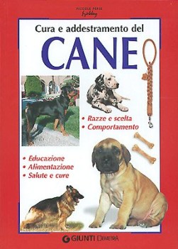 cura ed addestramento del cane