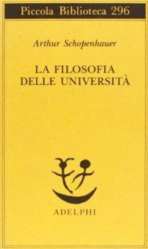 filosofia delle universita (pba 296)