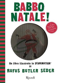 babbo natale un libro illustrato in scanimation