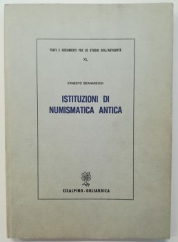 istituzioni di numismatica antica