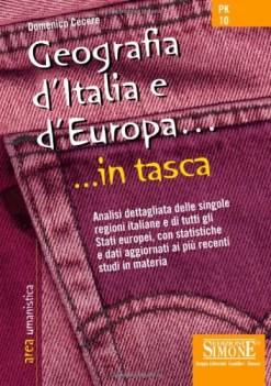 geografia d\'italia e d\'europa (in tasca)