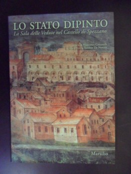 stato dipinto. Sala delle vedute nel castello di Spezzano