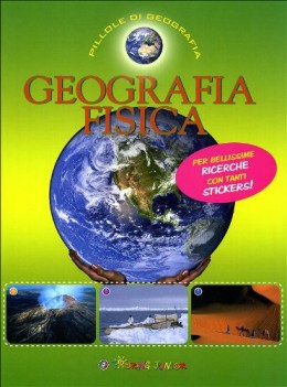 geografia fisica con adesivi