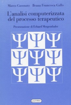 analisi computerizzata del processo terapeutico