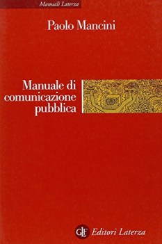 manuale di comunicazione pubblica