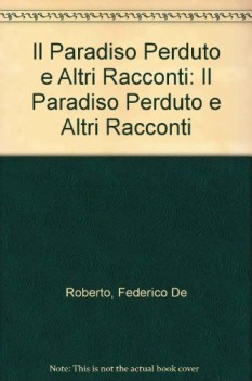 paradiso perduto e altri racconti