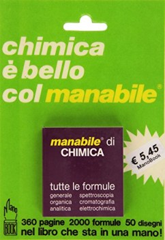 manabile di chimica tutte le formule