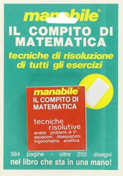 manabile di matematica (compito di)