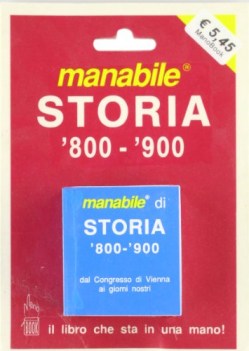 manabile di storia 800-900