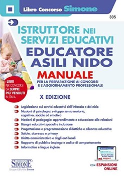 istruttore nei servizi educativi educatore negli asili nido manuale