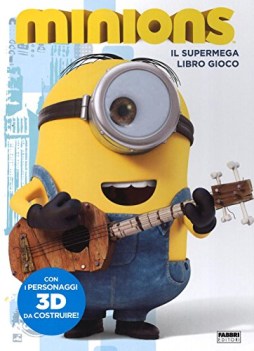 minions il supermega libro gioco con gadget