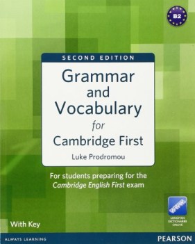 grammar and vocabulary for cambridge first with key